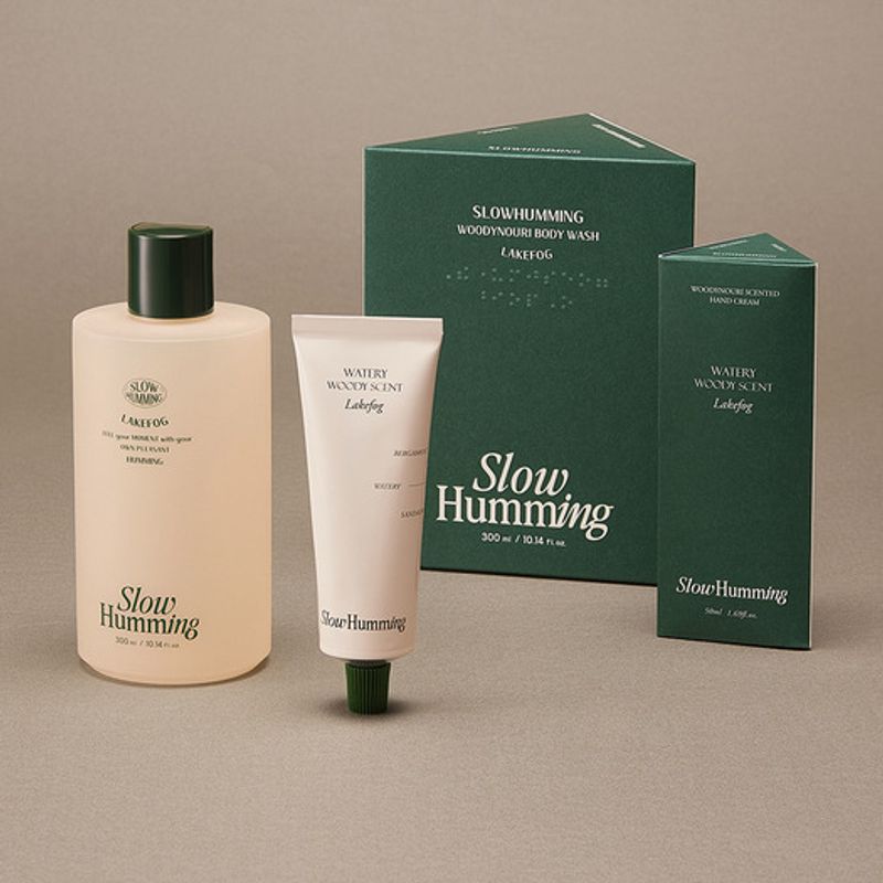 

Woodinary Scented Lake Fog Hand Cream + Body Wash