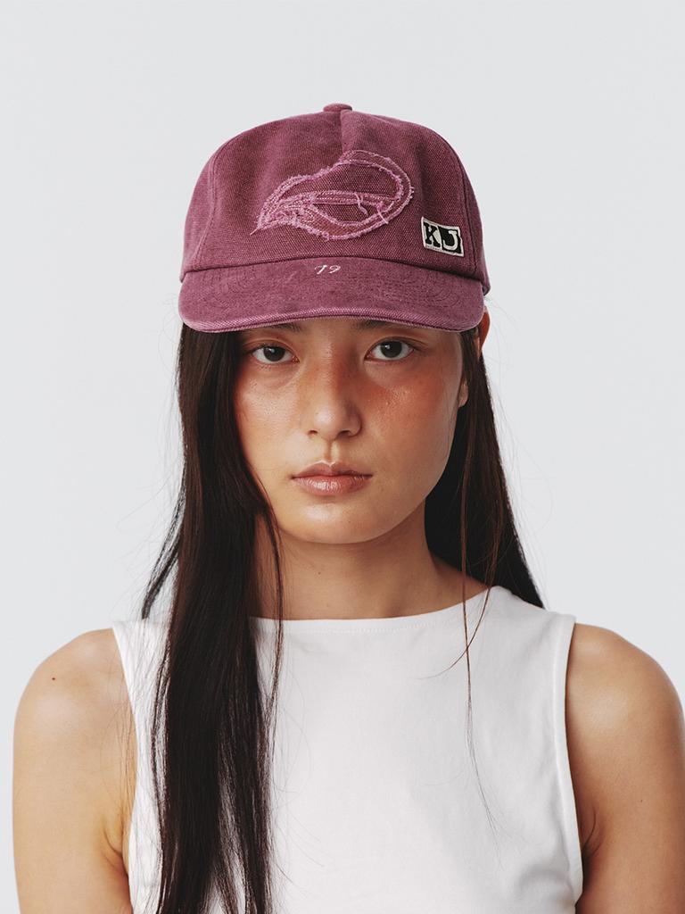 KIJUN Orbit Camp Cap Unisex Wine