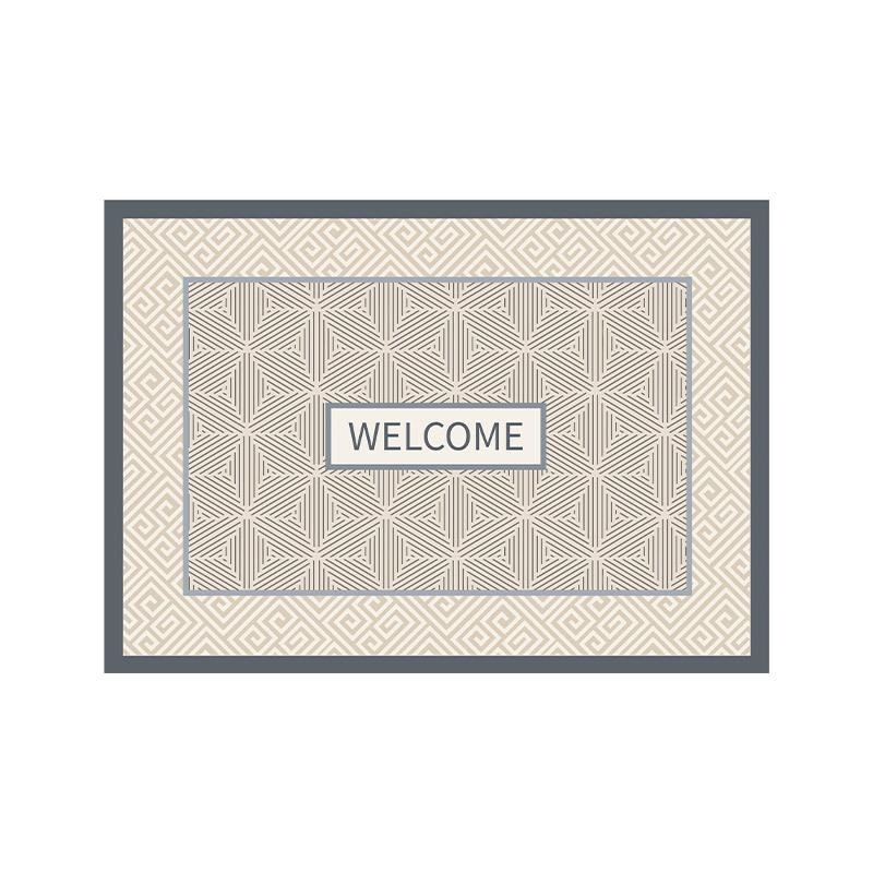 Entrance Door Mat Dirt Resistant and Slip Resistant Household Carpet Entrance Foot Mat