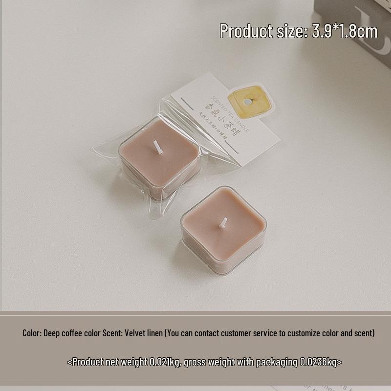 Colorful Heart-Shaped Scented Tealight Candles for Aromatherapy and Celebrations
