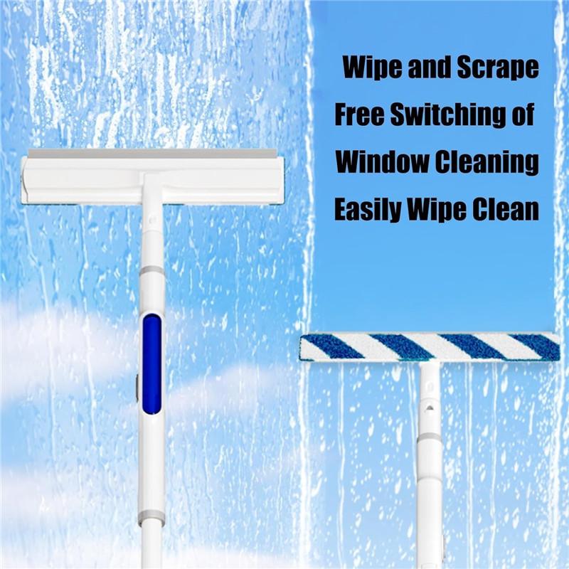Double-Sided Spray Expansion Window Cleaner Kit Window Cleaning Brooms