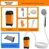 Portable Electric Shower for Outdoor Bathing, Construction Sites, Dormitories, and Rural Homes.