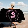 B-BENETEAU Logo Microfiber Printed Beach Towel Mountain Climbing Yoga Beach Swimming Running Absorbent Soft Towel