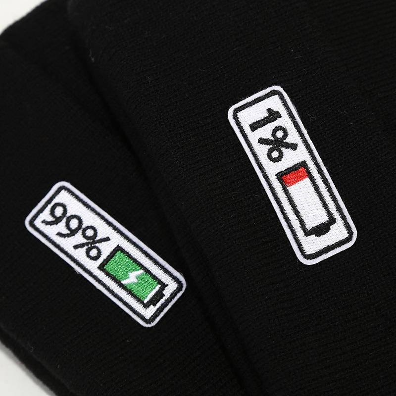 Hot Sale Cloth Knitted Hat Men's and Women's Personality Hip Hop Stacking Hat Winter Versatile Warm Cold Hat Tide
