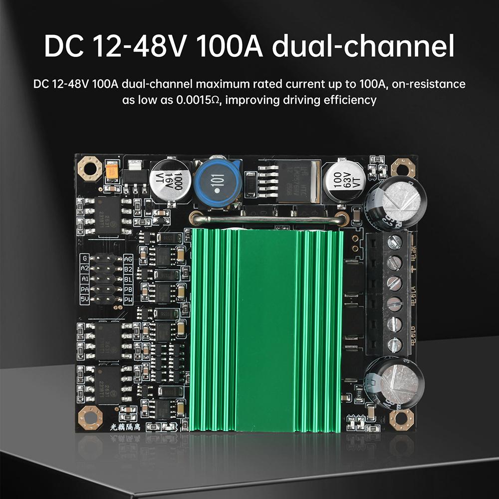 DC 12-48V 100A 9V-30V 60A Dual