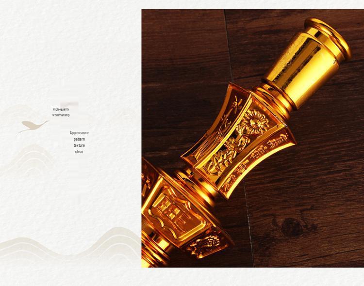 Dual-Use LED Candlestick Altar Lamp for God of Wealth