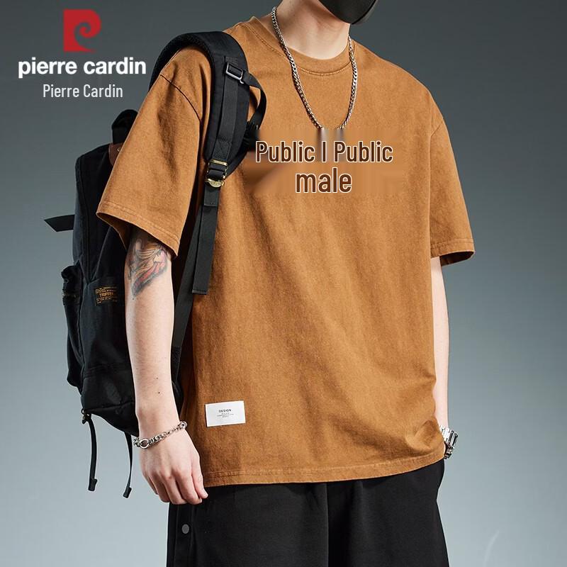 Pierre Cardin Men s 2026 Summer Cotton Breathable Casual T-Shirt 2XL