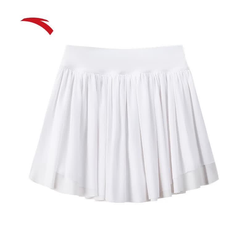 ANTA Women's Quick-Dry Pleated Tennis Skirt