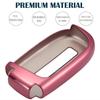 Soft Car Key Fob Cover Fit For Jeep Grand Cherokee Renegade Chrysler Dodge Ram Durango Charger Challenger Journey Dart
