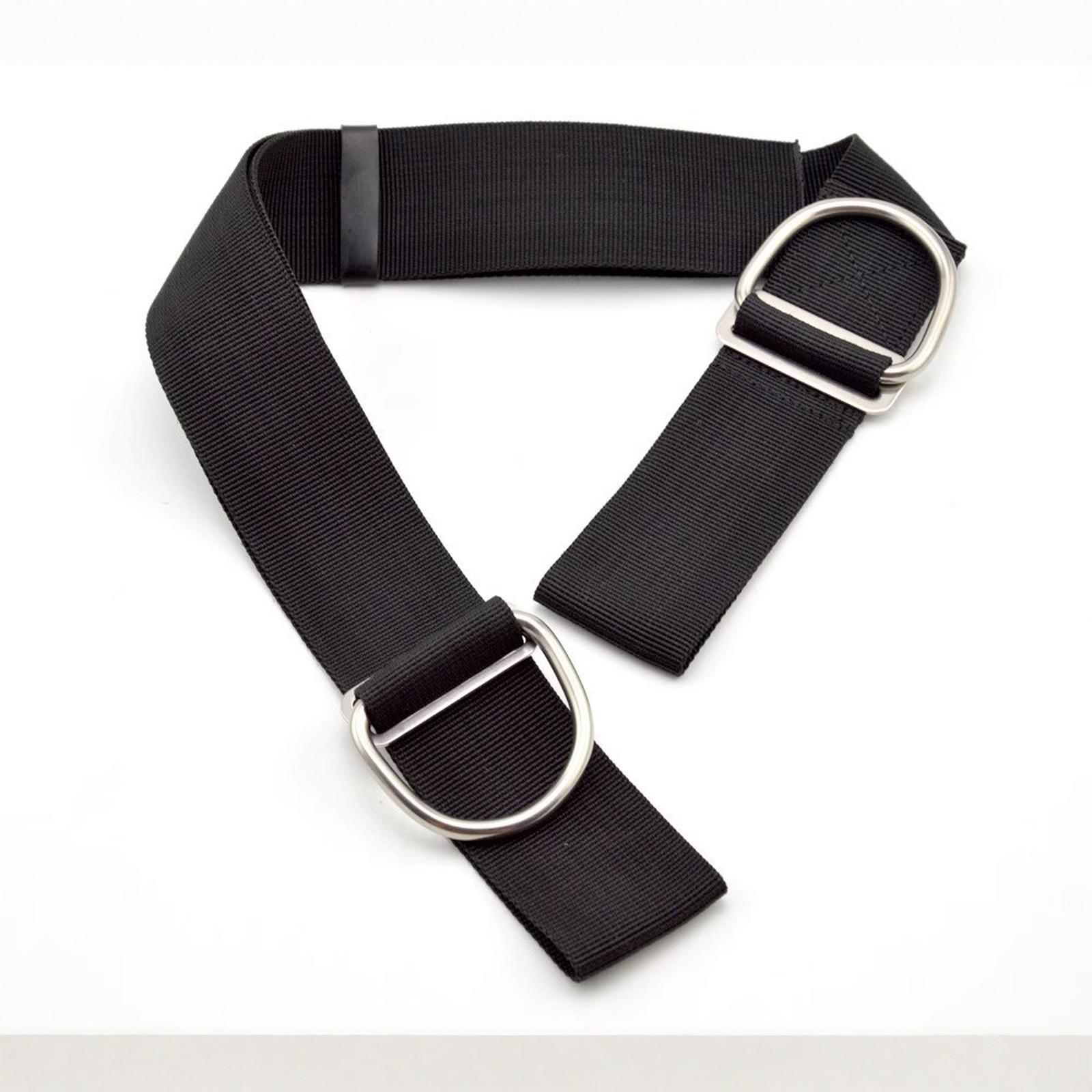 

Регулируемый технический паховый ремень с петлей 5 см Универсальные паховые ремни Технический дайвинг Фридайвинг Снаряжение Аксессуары One Size чёрный