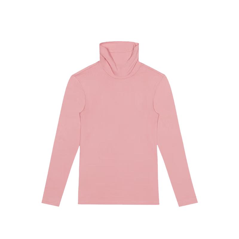 Yiershuang Women's Antibacterial Anti-static Thin Long-Sleeve Turtleneck Thermal Top
