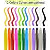 12Pcs Face Body Paint Sticks Kit 12 Color Water-Based Easy Clean Makeup Face Body Painting for Kids Art Theater