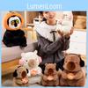 Cute Capybara Persimyagi Monkey Plush Toy Cartoon Girl Children Gift Holiday