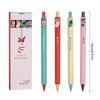 4 Pcs/Set Christmas Gel Pen 0.5mm Neutral Pen Gel Ink Pen Signature Pen Stationery Pen School Supplies for Writing