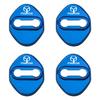 Haoshilianfa Fit For Mazda MAZDA Door Striker Cover Door Lock Cover Stainless Steel Cover Easy Installation Metallic Set of 4