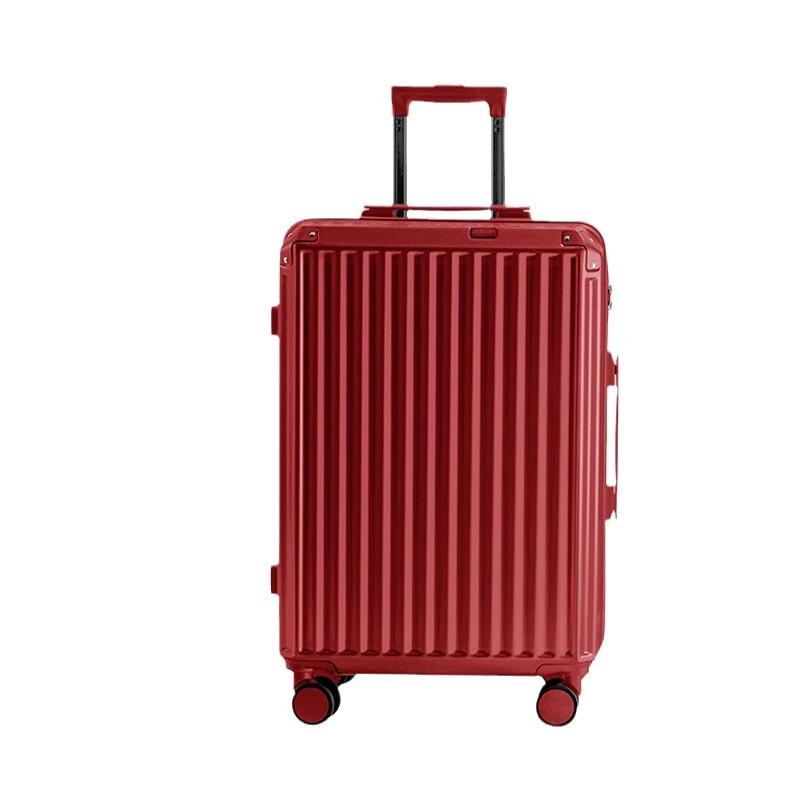Bridal Wedding Red Luggage Suitcase
