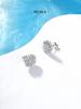 Musla Design Jewelry For Women Fashion Earrings 925 Sterling Silver Earrings Zircon Fashion Stud Earrings