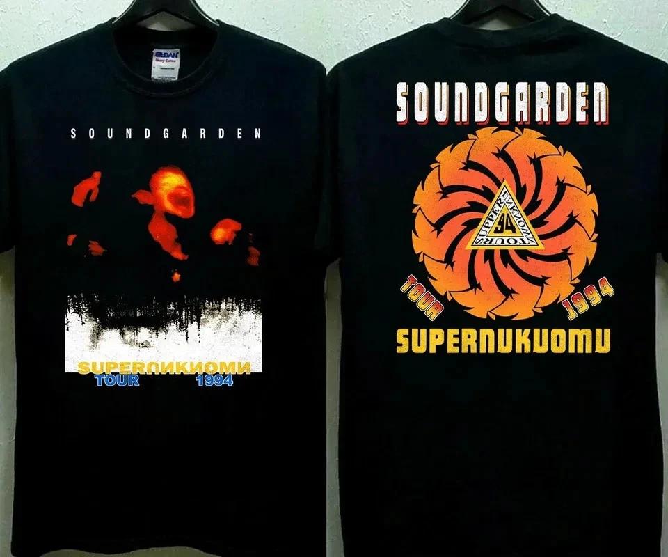 Винтажная футболка Soundgarden Superunknown Tour 1994 90-х Рок-концерт Винтажный тур Двусторонняя 3XL