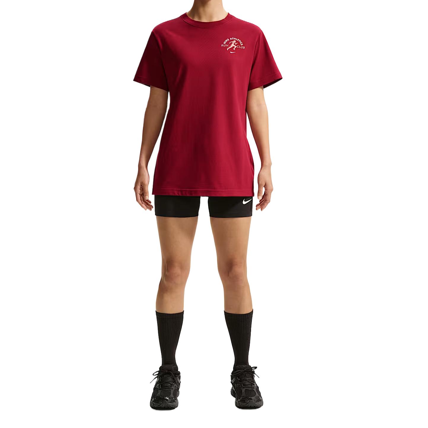 Nike Sportswear Classics Ribbed Casual Comfortable Soft Relaxed Drop Shoulder T-Shirt Women tops IV6194-677 S