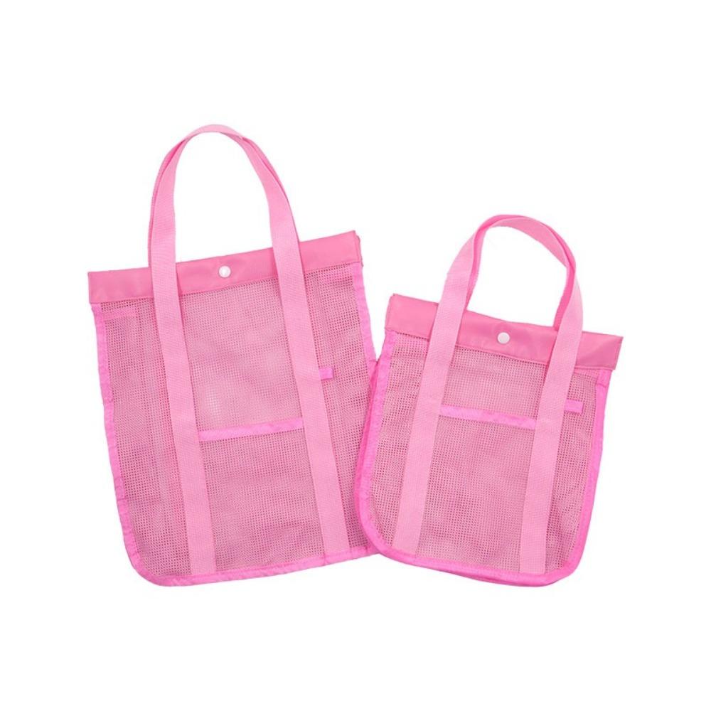 Breathable Toiletry Storage Bag Visible Swimming Washbag Bath Bag Mesh Handbag  Outdoor