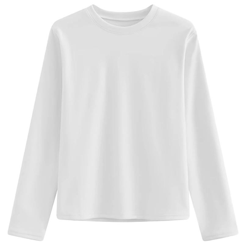 Tricou de damă cu gât U, mâneci lungi, croială slim fit - Colecția Toamnă/Iarnă