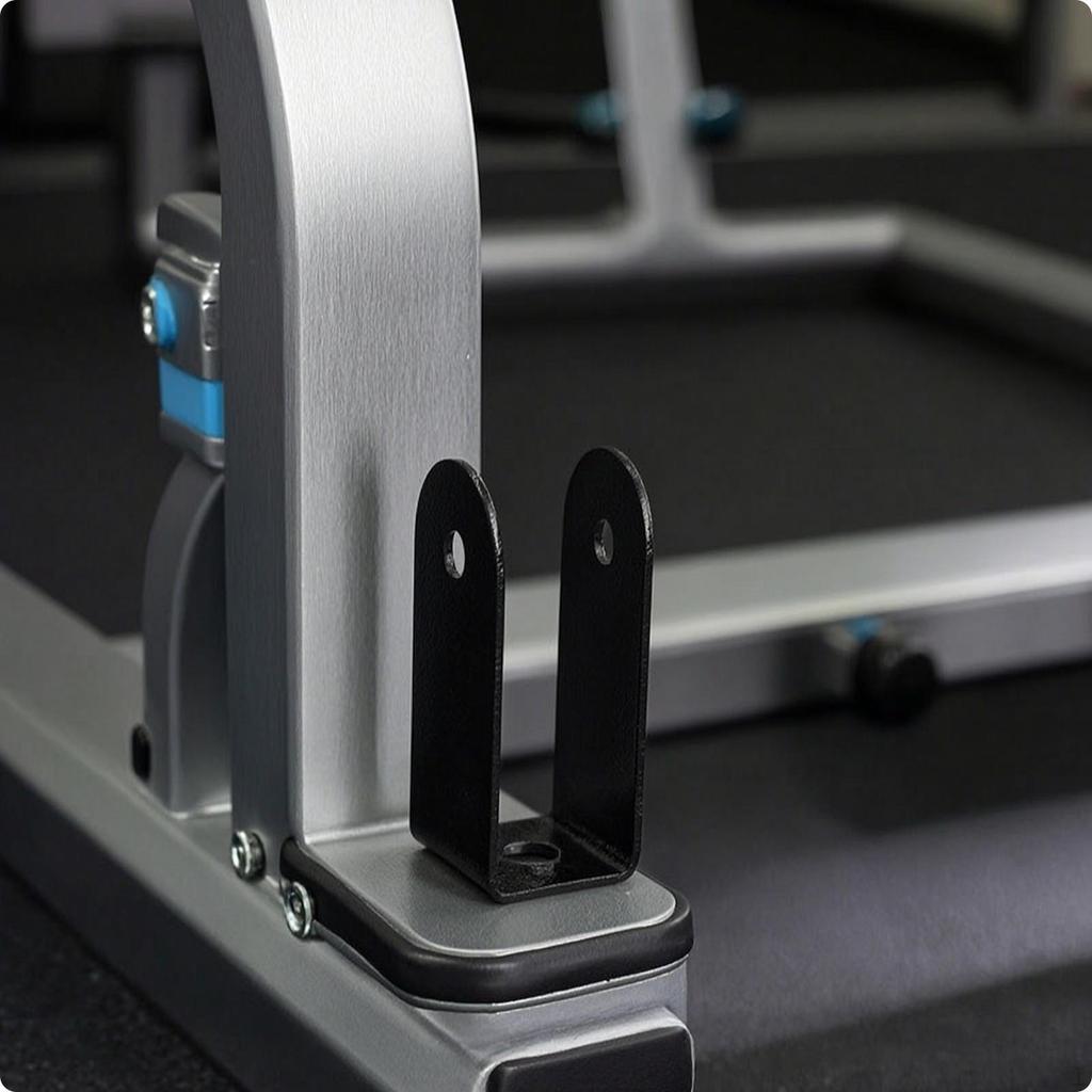 Pulley Bracket with Mounting Holes Black Coated UConfiguration Compact for Home Gym, Cable