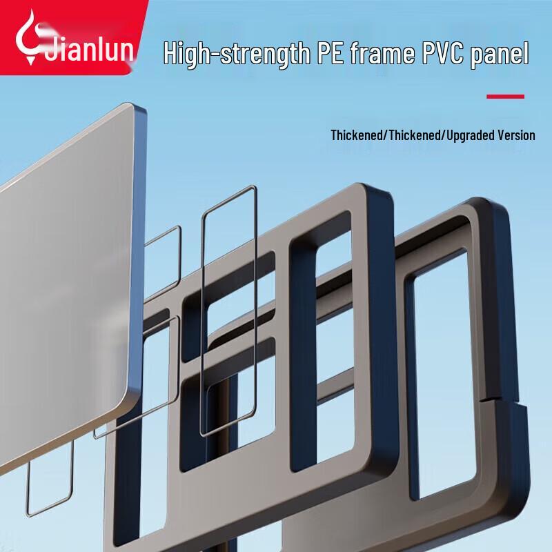 JEEANLEAN Adjustable Mobile Basketball Hoop
