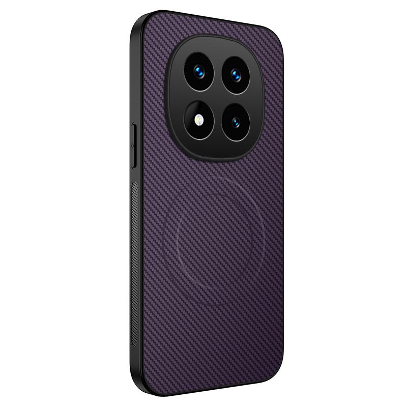 For Redmi 14C Note 14 Pro Plus 5G 4G Phone Case Magnetic Wireless Charging Lens Protection Silicone Leather Back Cover Cases