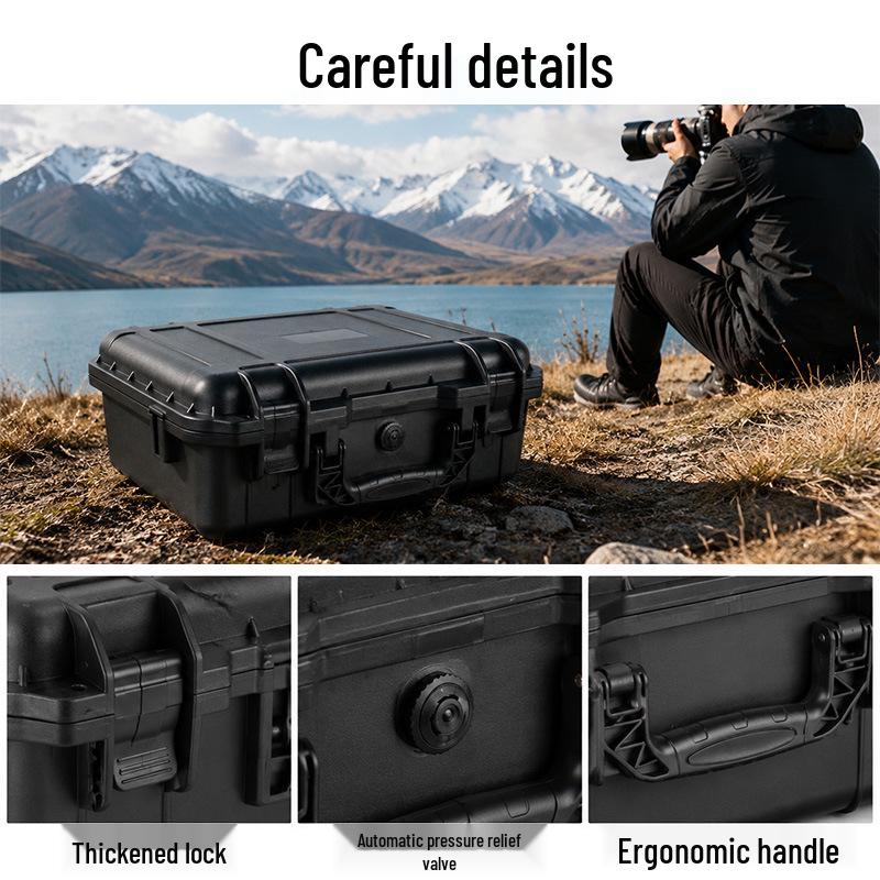 Large Waterproof Plastic Tool and Equipment Safety Storage Box