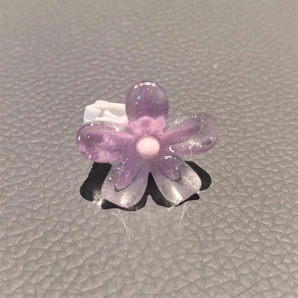 1 PCS New Plaid Flower Bowknot Pearl Shoe Clip High-End Accessory Vintage Fabric for Women and Girls Sneakers Flat Shoes Charms