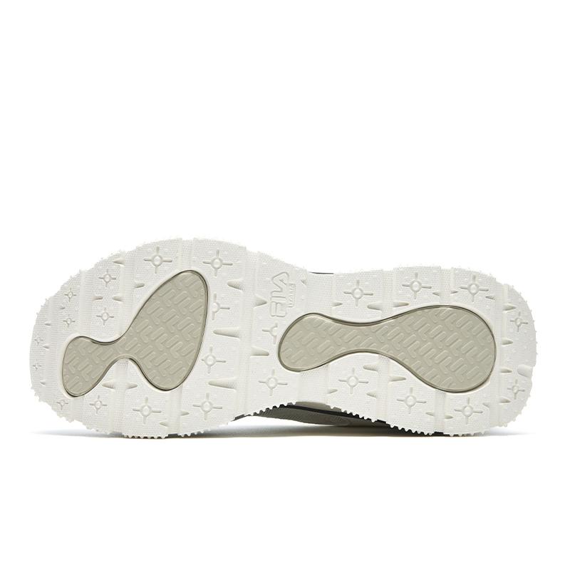 Sneakers FILA KM 3 Casual Shoes Women's Low-top Coconut Milk White/Space Silver