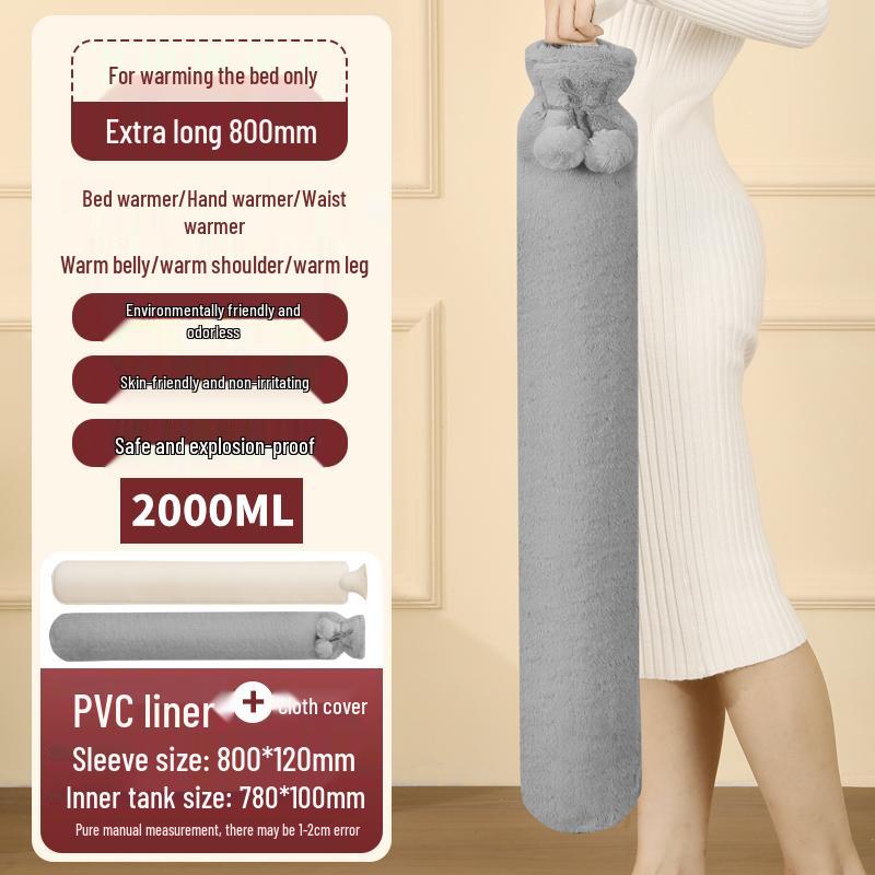 Yangzi Explosion-Proof Hot Water Bottle for Shoulder, Neck, and Spine - Winter Warm Bedding Compress