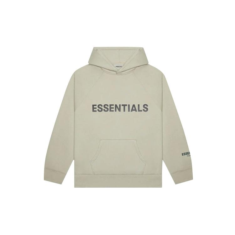 Fear of God Essentials FW20 Logo Hoodie 'Moss' Men's 192250500206245