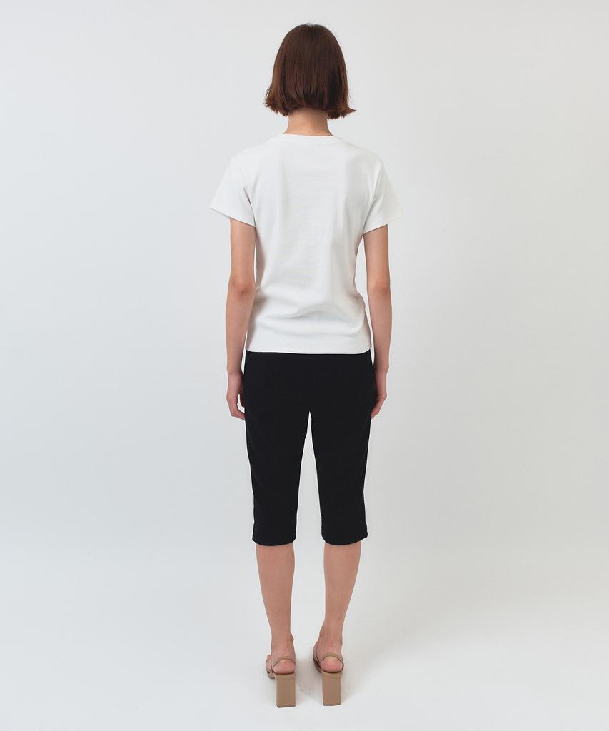 Simeteuligpeosenteu Basic Jersey T-Shirt / White
