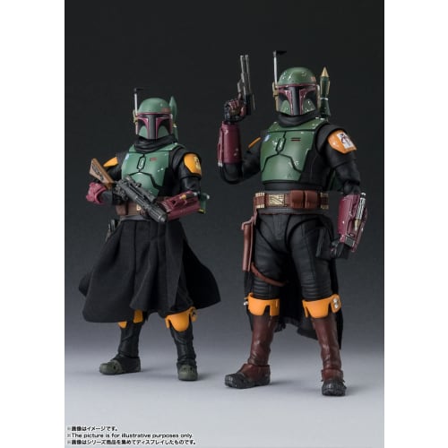 TAMASHII NATIONS S.H.Figuarts Boba Fett (STAR ??WARS: The Book of Boba Fett) Approximately 155mm AVS & PVC & Fabric Painted Movable Figure