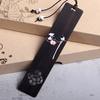 National Bookmark 14.5cm Black Bookmark Wooden Peacock Bookmark Black For School Student