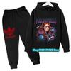 Stylish Kids Hoodie Set with Stranger Things Demogorgon Print, Comfortable and Trendy Children's Clothing for