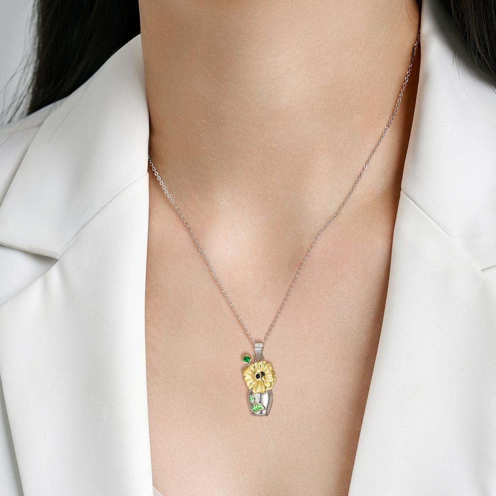 Cute Carrot Bunny Pendant Original 925 Sterling Silver Flower Skull Turtle Animal Heart Shape Pendant Necklaces Jewelry Making for Women Fashion