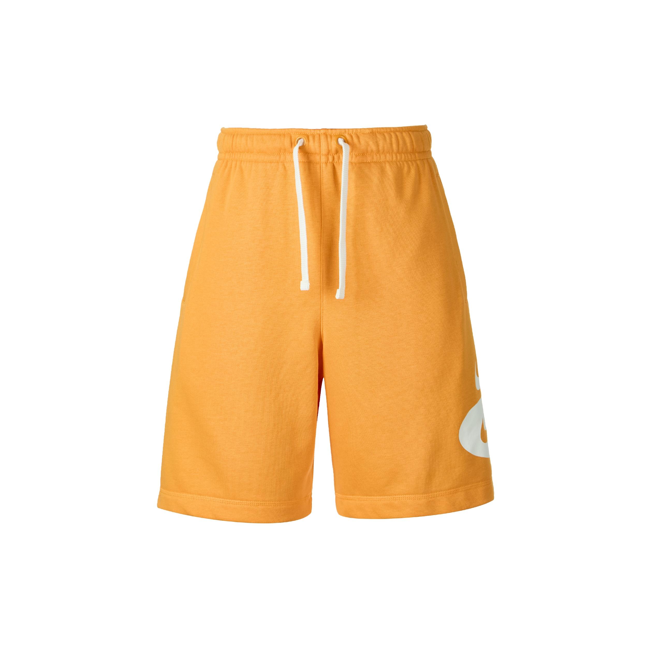 Nike Sportswear Contrasting Colors Logo Loose Lacing Casual Shorts Yellow Men s DM5488-886 M