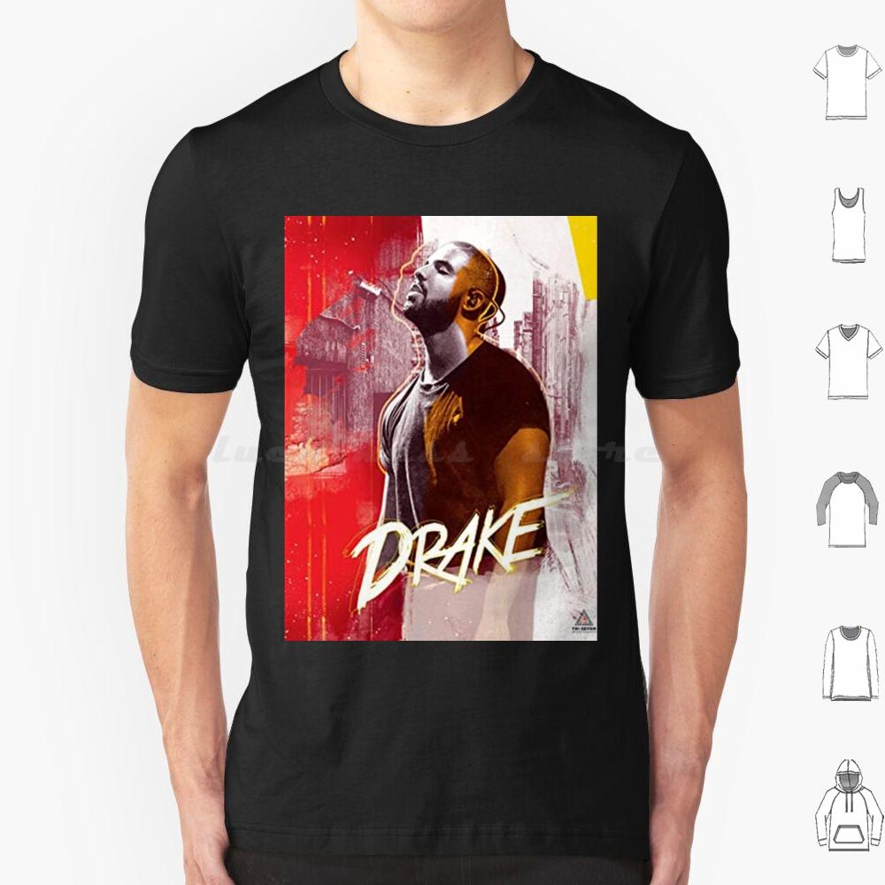 Man Cool Band Poster T Shirt Cotton Men Women DIY Print Album Music Wadaks Aesthetic Good Drakes Love Cover Rapper