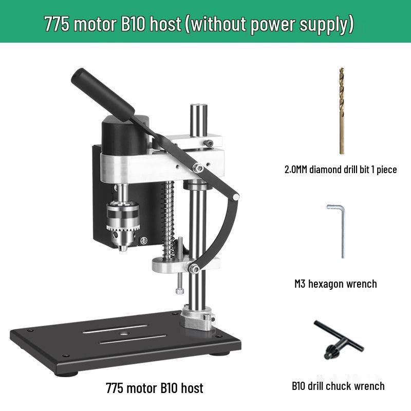 

Compact Variable Speed Electric Drill Press with Precision Stand