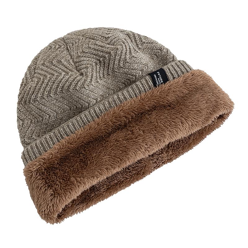 Unisex Warme Wintermützen Pfeilmuster Mode Herren Damen Ski Beanie Mütze Lässige Deko Winter Strickmütze