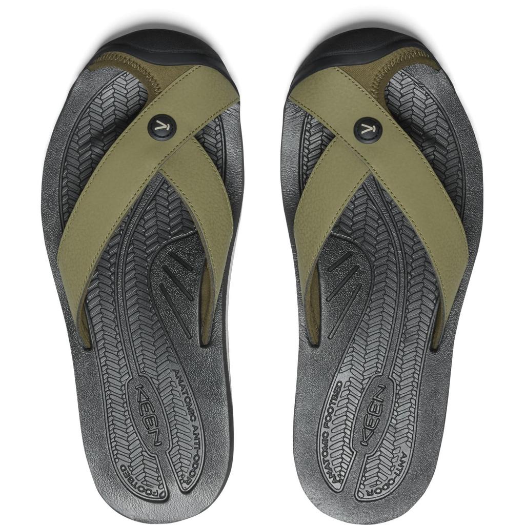 Sandalen BARBADOS TG MARTINI cm [Keen] Herren OLIVE/SCHWARZ 27.0