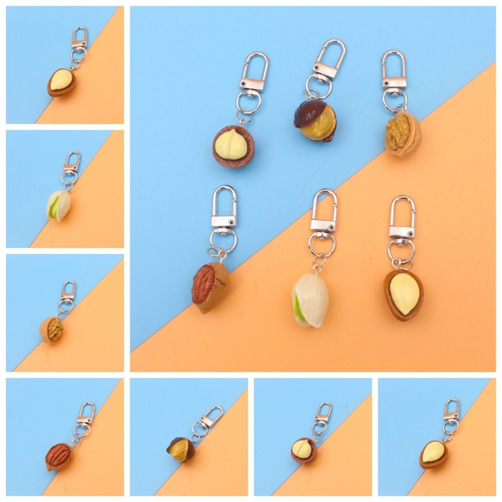 

Милый брелок в виде ореха, подвеска в виде мини-автомобиля, брелок для сумки, брелок в виде игрушки-еды для студентов style 5