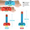Game Wrist Bands for Nintendo Switch Controller Game Just Dance 2020/2019, Joy-Cons Left and Right  Adjustable Elastic Wrist Bands Cuff Two Size