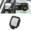 Car Backseat Adjustable Convex Wide Mirror Blind Spot Mirror Angle Safety View