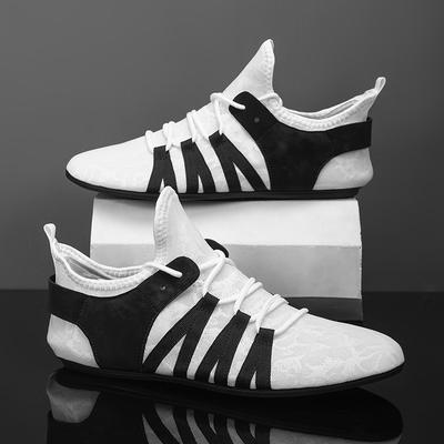 MAEDEF Mens Shoes Lightweight Comfortable Solid Color Flat Shoe Man Thin Bottom Walking Shoes for Men Home Slippers Casual Shoes
