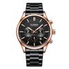 Men's Waterproof Luminous Running Alarm Clock Watch