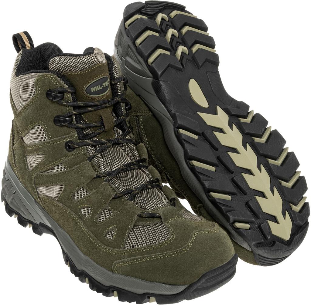 Hiking Shoes Mil Tec Squad Hiking Boots Olive