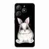 Black Silicone Case For Realme Narzo N61 Case N 61 Funda Cartoon Cat Soft Back Cover For Realme Note 60 Phone Case Shells Coque